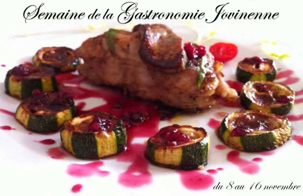 Semaine de la Gastronomie Jovinienne - La Fontaine aux Muses restaurant Joigny